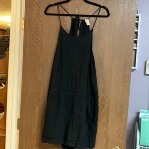 LOFT black Romper